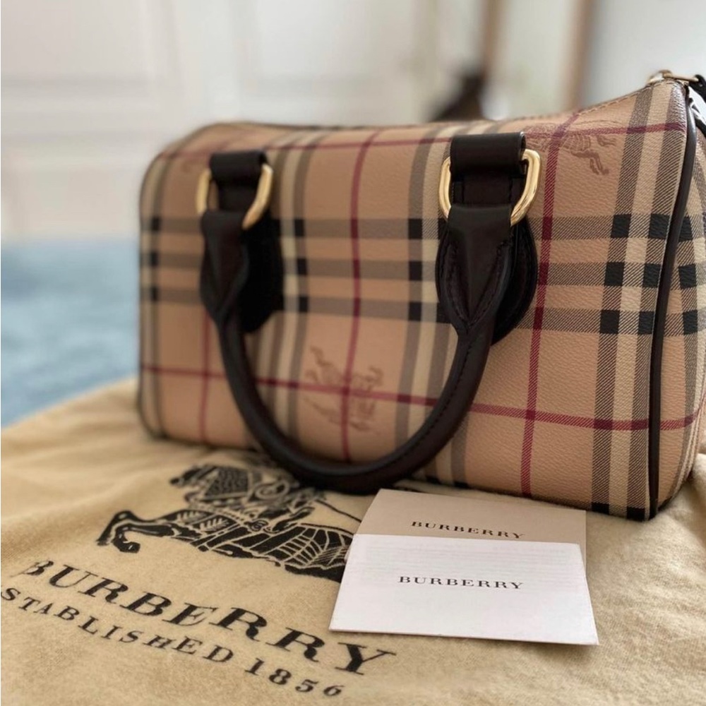 Burberry bowling bag